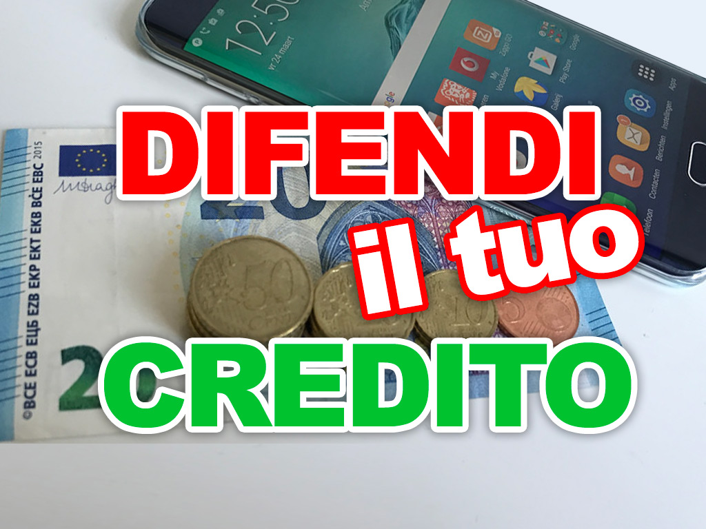 Il vostro credito scende? La truffa delle tariffazioni speciali