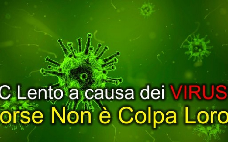 Il PC è lento, sarà colpa dei virus? strano, ho 2 antivirus...